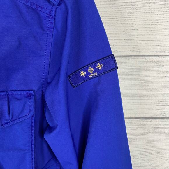 Tatras Womens Aurora Hooded Military Utility Jacket Blue size Small Medium - Picture 7 of 15